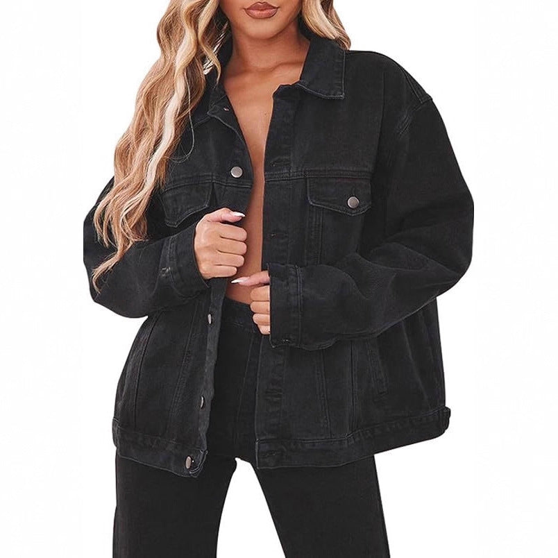 Jacket Top Women Fashion Denim