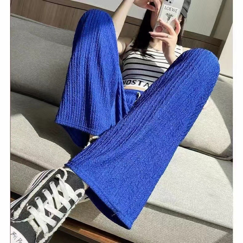 Pants Casual New Straight-leg Draped Women's