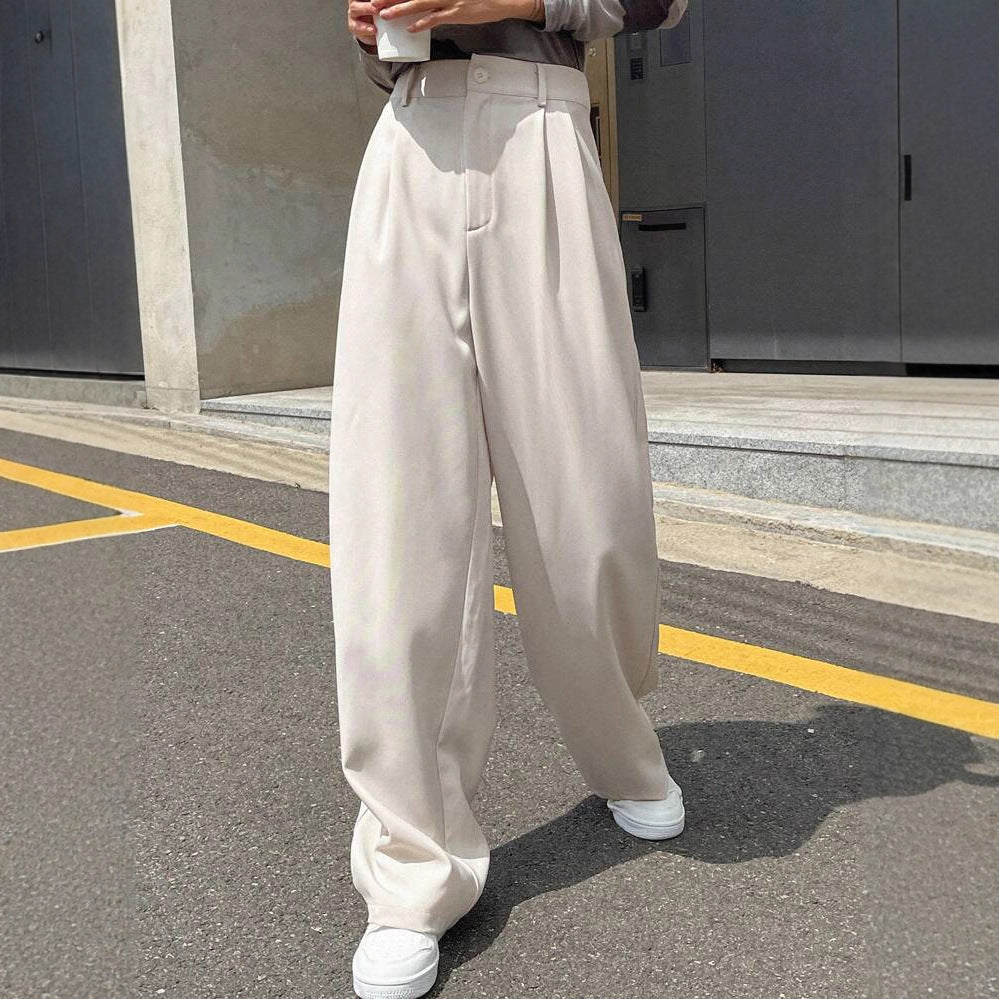 Pants Women's New Versatile Straight-leg