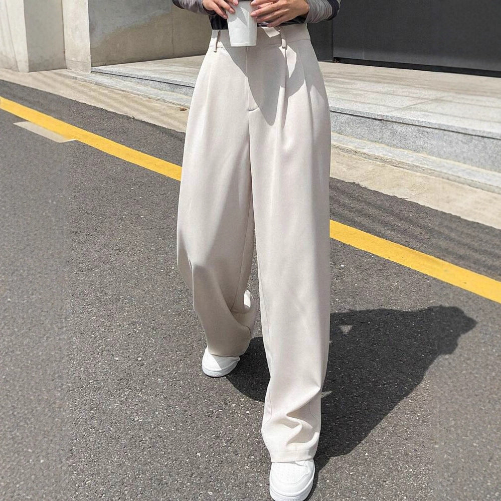 Pants Women's New Versatile Straight-leg