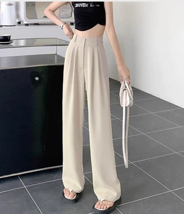 Pants Women's New Versatile Straight-leg