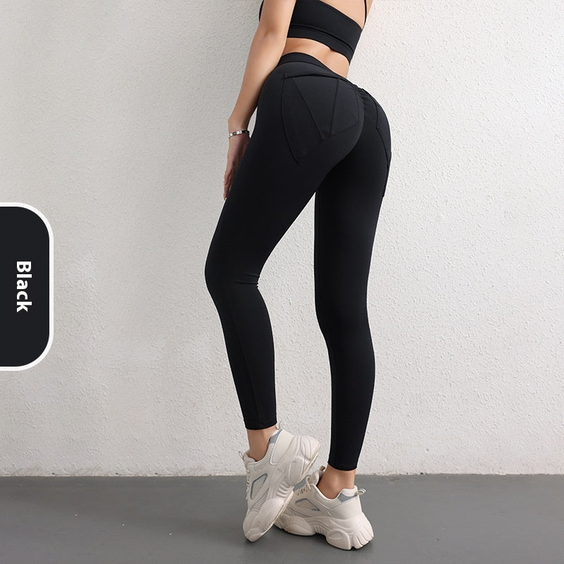 Pants With Pockets Women's Sports Fitness Trousers Leggings