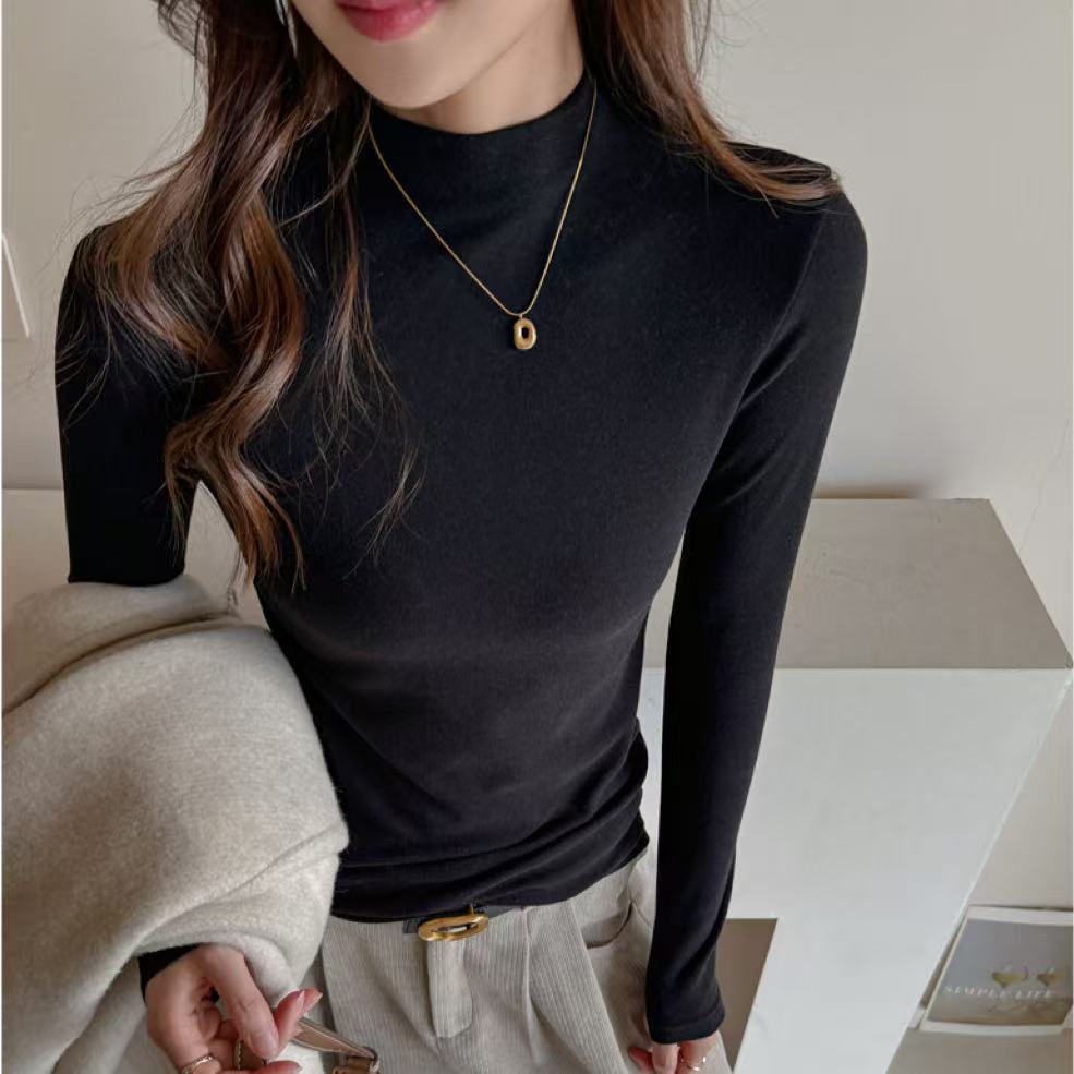 Shirt Women's Fashion Semi-high