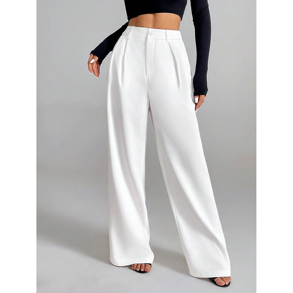Pants Women's New Versatile Straight-leg