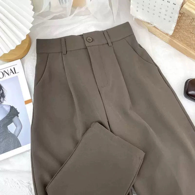 Pants Women's New Versatile Straight-leg