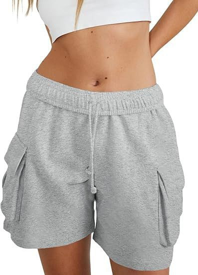 Shorts Women's Fashion Loose Casual Drawstring